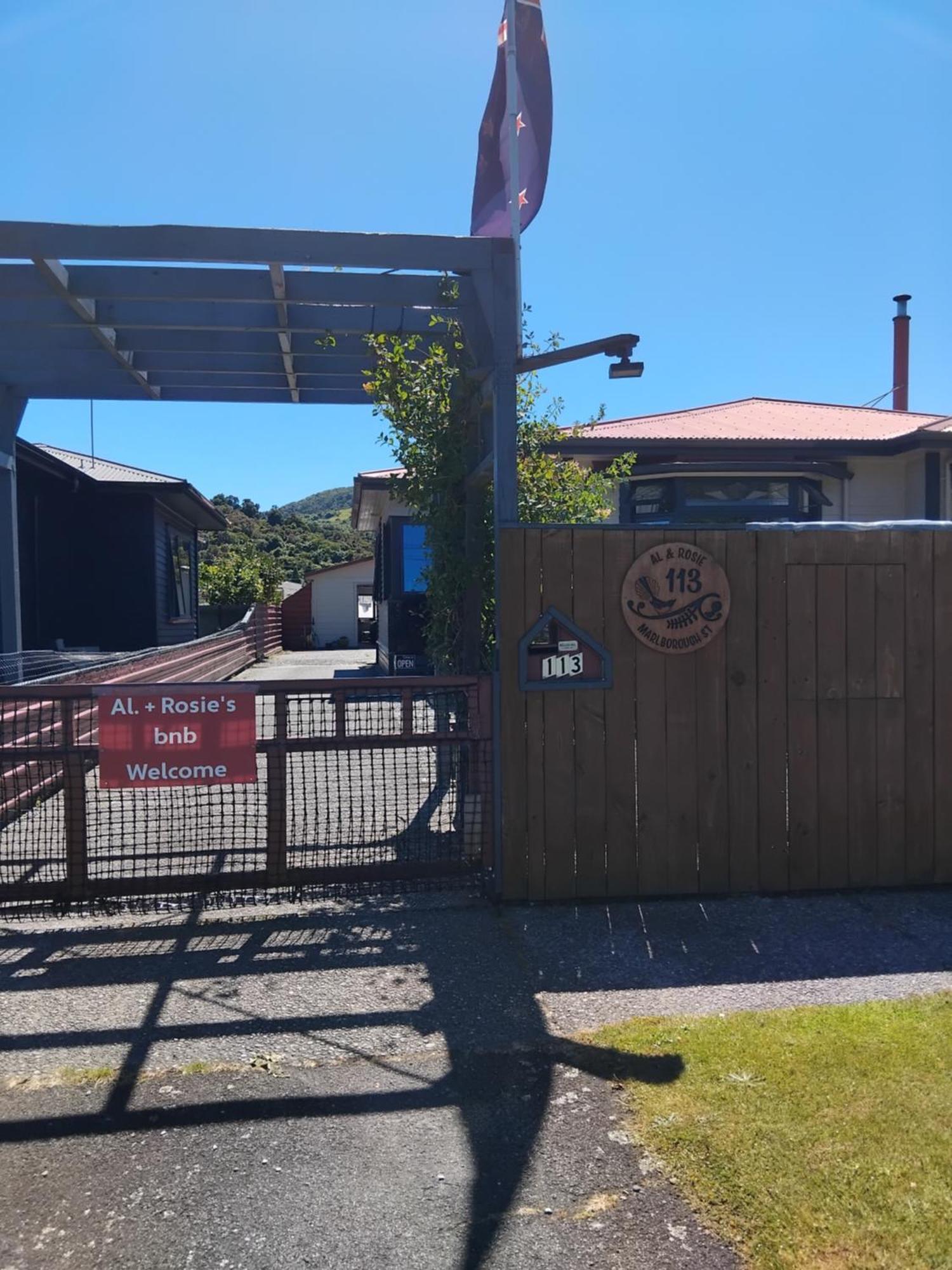 Al&Rosies B+B Greymouth Exterior foto